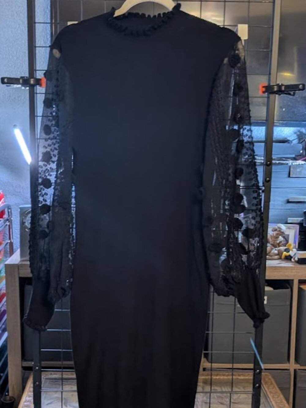 BCL5 ALMOST FAMOUS Black Bodycon Dress